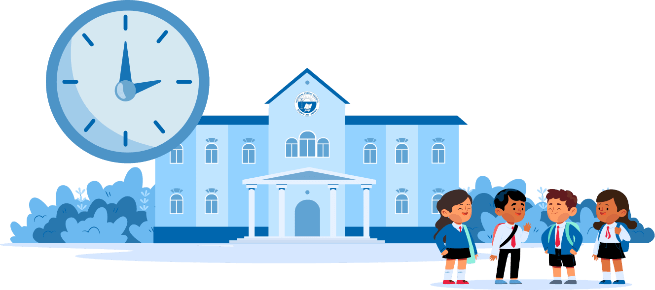 School timings illustration